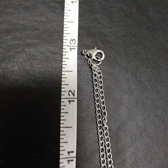 *** Silver Tone Make A Wish Necklace - Picture 3 of 3